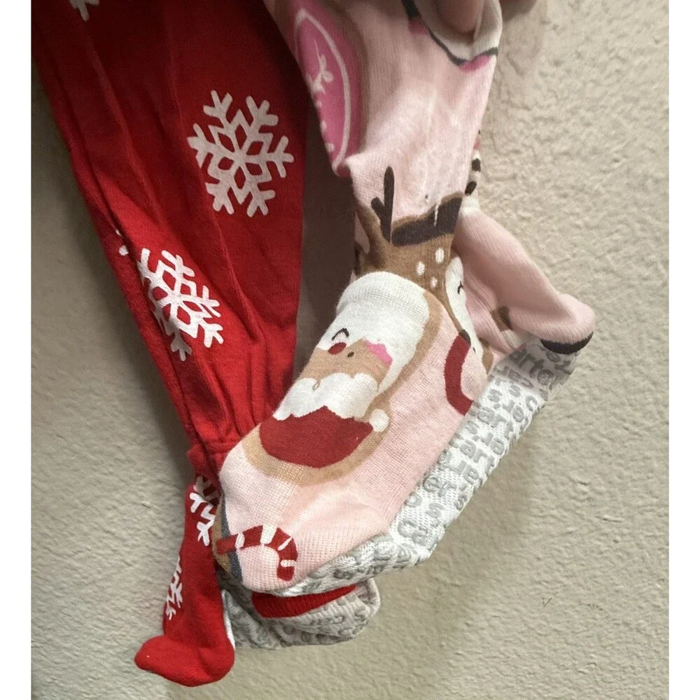 Carter's Just One You Toddler Girls' Christmas 2 Piece Pajama Size 12 M NWT